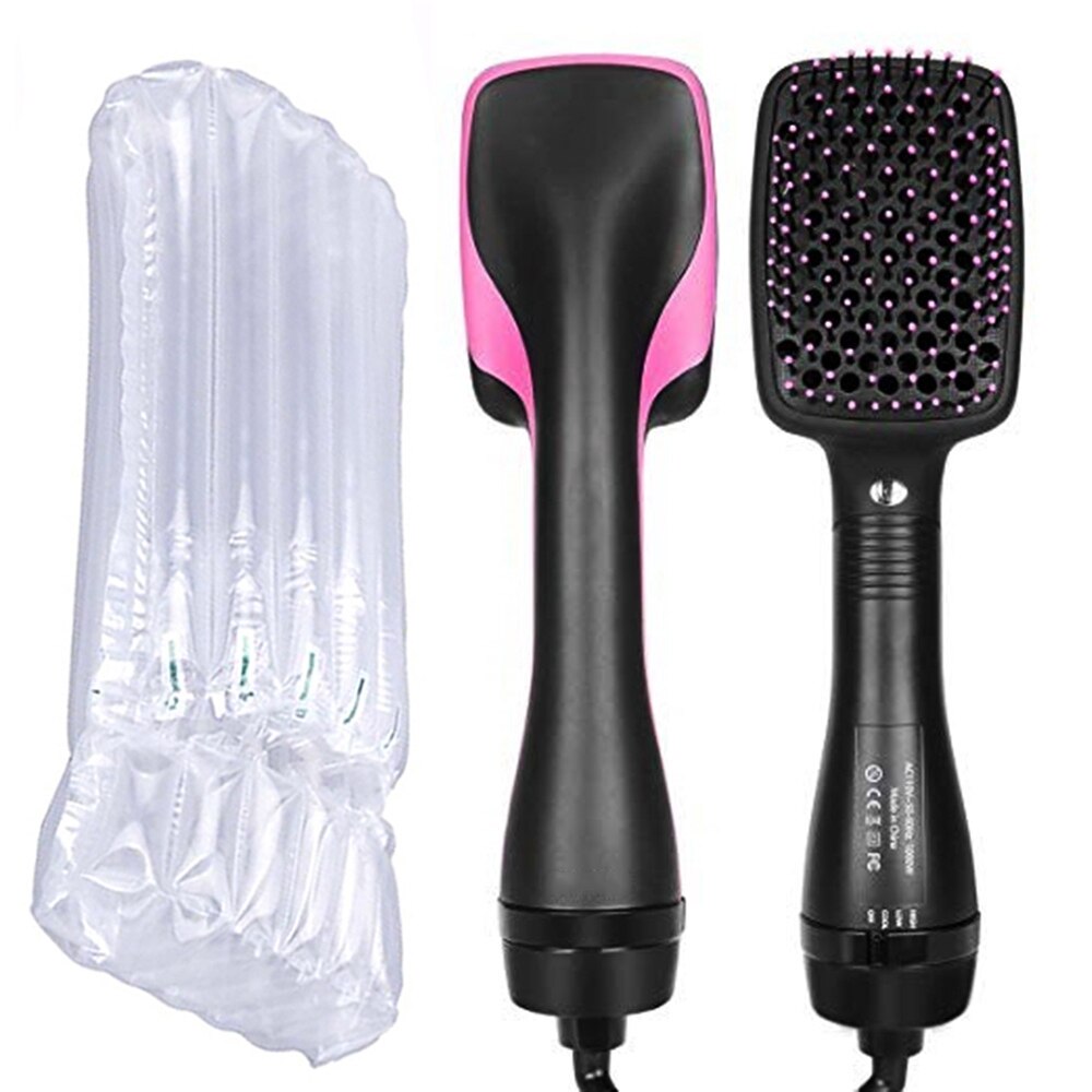 3 in 1 Professional Straightening Brush Blow Hair Dryer Styler Hot Air Comb One Step Hair Dryer and Volumizer Hair Styling Tools